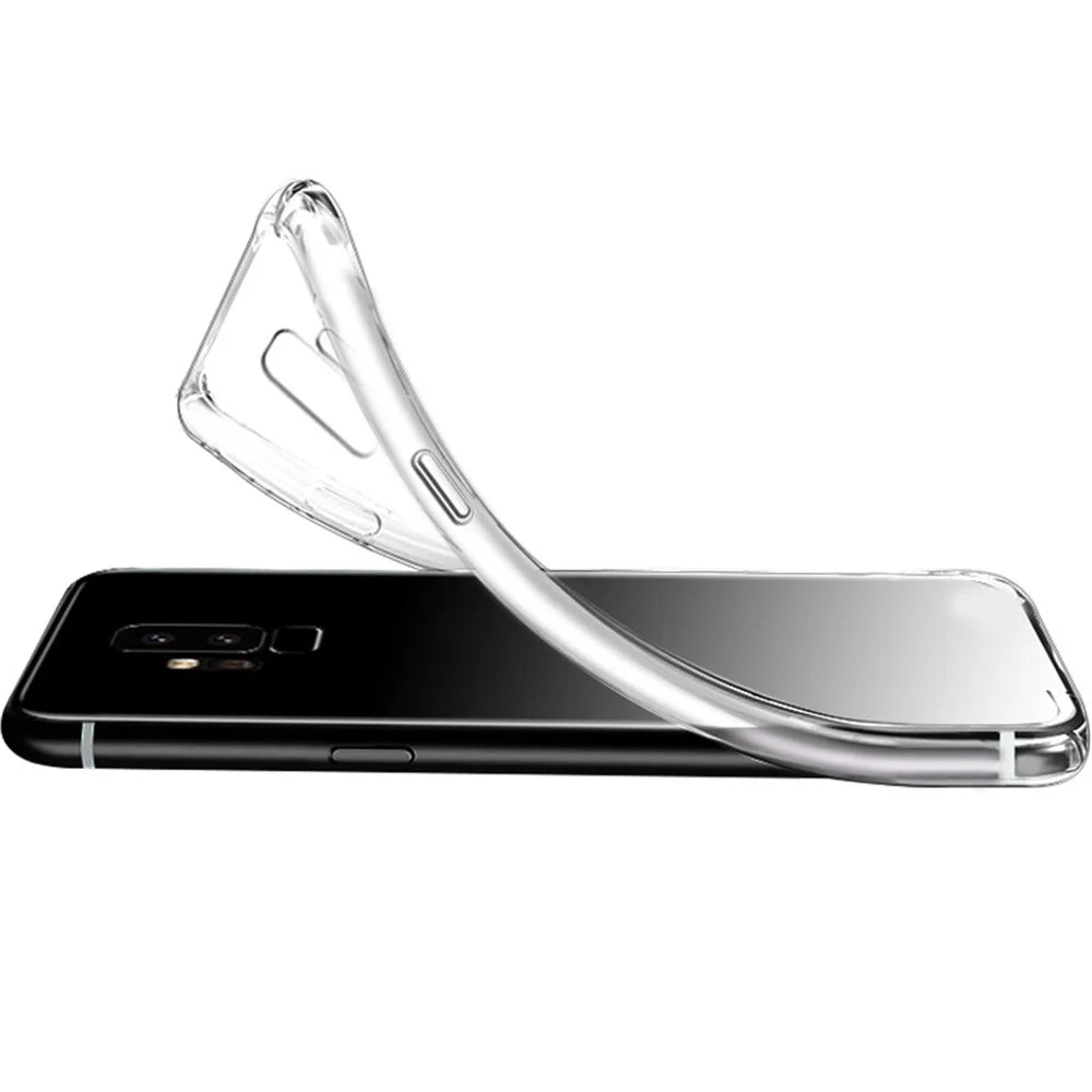 IMAK UX-5 Series TPU Phone Case Cover for Samsung Galaxy A10e - Transparent - 3
