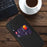 Phone Shell PC + PU + Cloth Hybrid Back Casing with Card Slot for Samsung Galaxy A70 - Black - 4