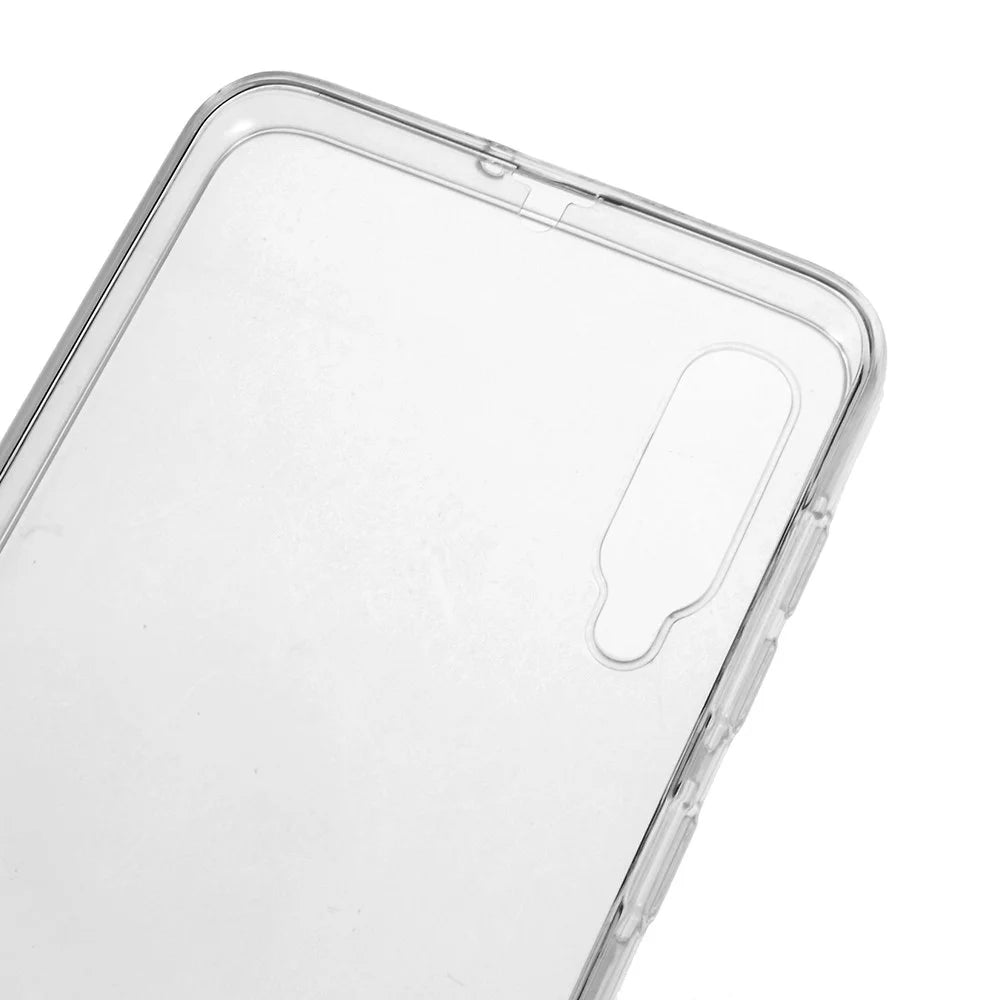 Clear PC Side + TPU Back Phone Case for Samsung Galaxy A50/A50s/A30s - Transparent - 3