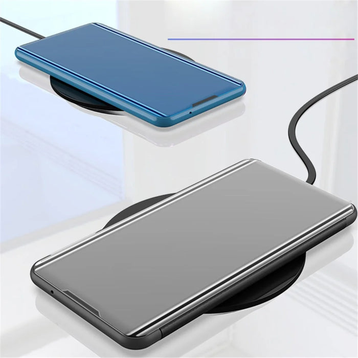 For Samsung Galaxy Note 10 / Note 10 5G Flip Leather Cover with Stand Full Body Protective Phone Case - Black - 2