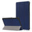 Large Cut-Out Tri-fold Stand Microfiber Lining Drop Protection Leather Case for Samsung Galaxy Tab A 8.0 Wi-Fi (2019) T290 /  LTE T295 T297 - Blue - 1