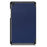 Large Cut-Out Tri-fold Stand Microfiber Lining Drop Protection Leather Case for Samsung Galaxy Tab A 8.0 Wi-Fi (2019) T290 /  LTE T295 T297 - Blue - 3