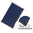 Large Cut-Out Tri-fold Stand Microfiber Lining Drop Protection Leather Case for Samsung Galaxy Tab A 8.0 Wi-Fi (2019) T290 /  LTE T295 T297 - Blue - 5