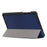 Large Cut-Out Tri-fold Stand Microfiber Lining Drop Protection Leather Case for Samsung Galaxy Tab A 8.0 Wi-Fi (2019) T290 /  LTE T295 T297 - Blue - 6