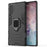Cool Guard Ring Holder Kickstand PC+TPU Cell Case for Samsung Galaxy Note 10 Plus / 10 Plus 5G - Black - 3