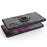 Cool Guard Ring Holder Kickstand PC+TPU Cell Case for Samsung Galaxy Note 10 Plus / 10 Plus 5G - Black - 5