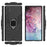 Cool Guard Ring Holder Kickstand PC+TPU Cell Case for Samsung Galaxy Note 10 Plus / 10 Plus 5G - Black - 7