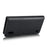 DG.MING Split Leather Phone Cover with Wallet Slot Shell for Samsung Galaxy A10 - Black - 6