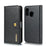 DG.MING For Samsung Galaxy A40 Wallet Phone Case Detachable Case Shockproof Shell Flip Protective Cover - Black - 2