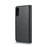 DG.MING Split Leather Phone Case Shell for Samsung Galaxy A50 / A50s / A30s - Black - 4