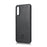 DG.MING Split Leather Phone Case Shell for Samsung Galaxy A50 / A50s / A30s - Black - 5