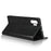 Crazy Horse Skin Genuine Leather Wallet Phone Case for Samsung Galaxy Note 10 Plus / 10 Plus 5G - Black - 5