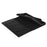 Crazy Horse Skin Genuine Leather Wallet Phone Case for Samsung Galaxy Note 10 Plus / 10 Plus 5G - Black - 6