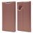 Magnetic Adsorption Leather Card Holder Phone Shell for Samsung Galaxy Note 10 Plus/Note 10 Plus 5G - Rose Gold - 2