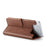 LC.IMEEKE Leather Wallet Stand Phone Cover for Samsung Galaxy A80/90 - Dark Brown - 7