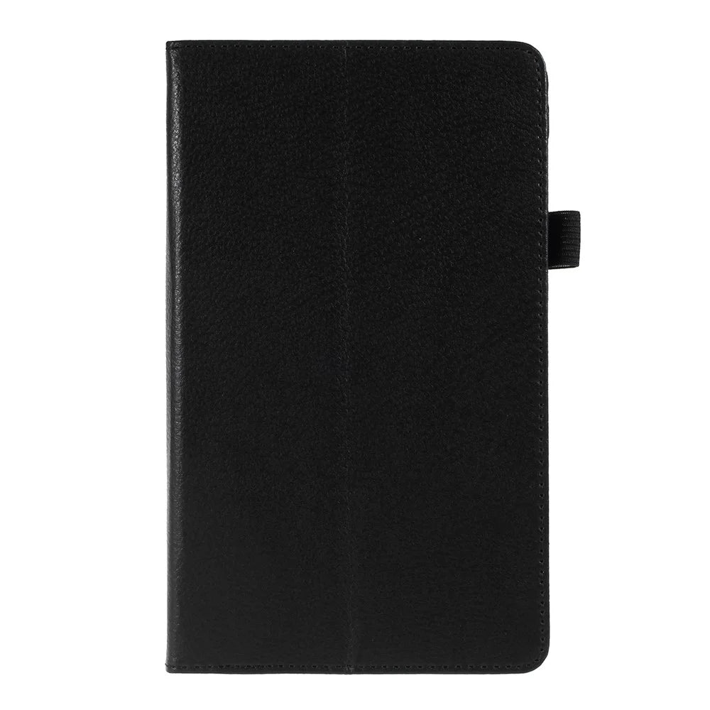 For Samsung Galaxy Tab A 8.0 Wi-Fi (2019) SM-T290 Leather Tablet Case - Black - 1