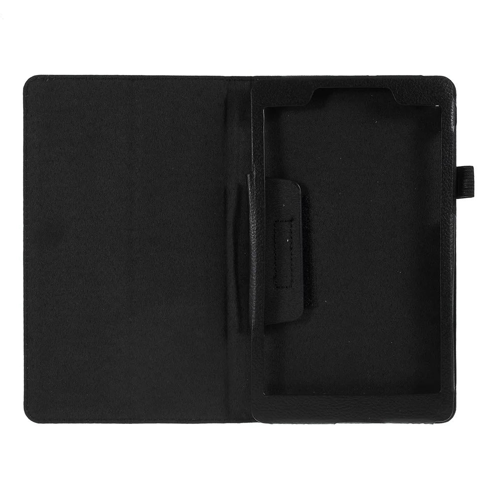 For Samsung Galaxy Tab A 8.0 Wi-Fi (2019) SM-T290 Leather Tablet Case - Black - 5