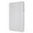 Silk Texture Tri-fold Stand Leather Case for Samsung Galaxy Tab A 8.0 Wi-Fi (2019) T290/ LTE T295 - White - 2