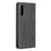 Geometric Pattern Leather Phone Case with Stand for Samsung Galaxy A50 / A50s / A30s - Black - 6
