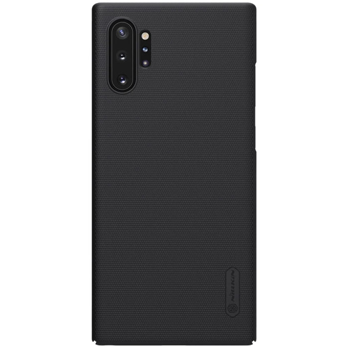 NILLKIN Flussted Shield Matte PC Phone Case Shell  for Samsung Galaxy Note 10 Plus / Note 10 Plus 5G / Plus 5G - Black - 4