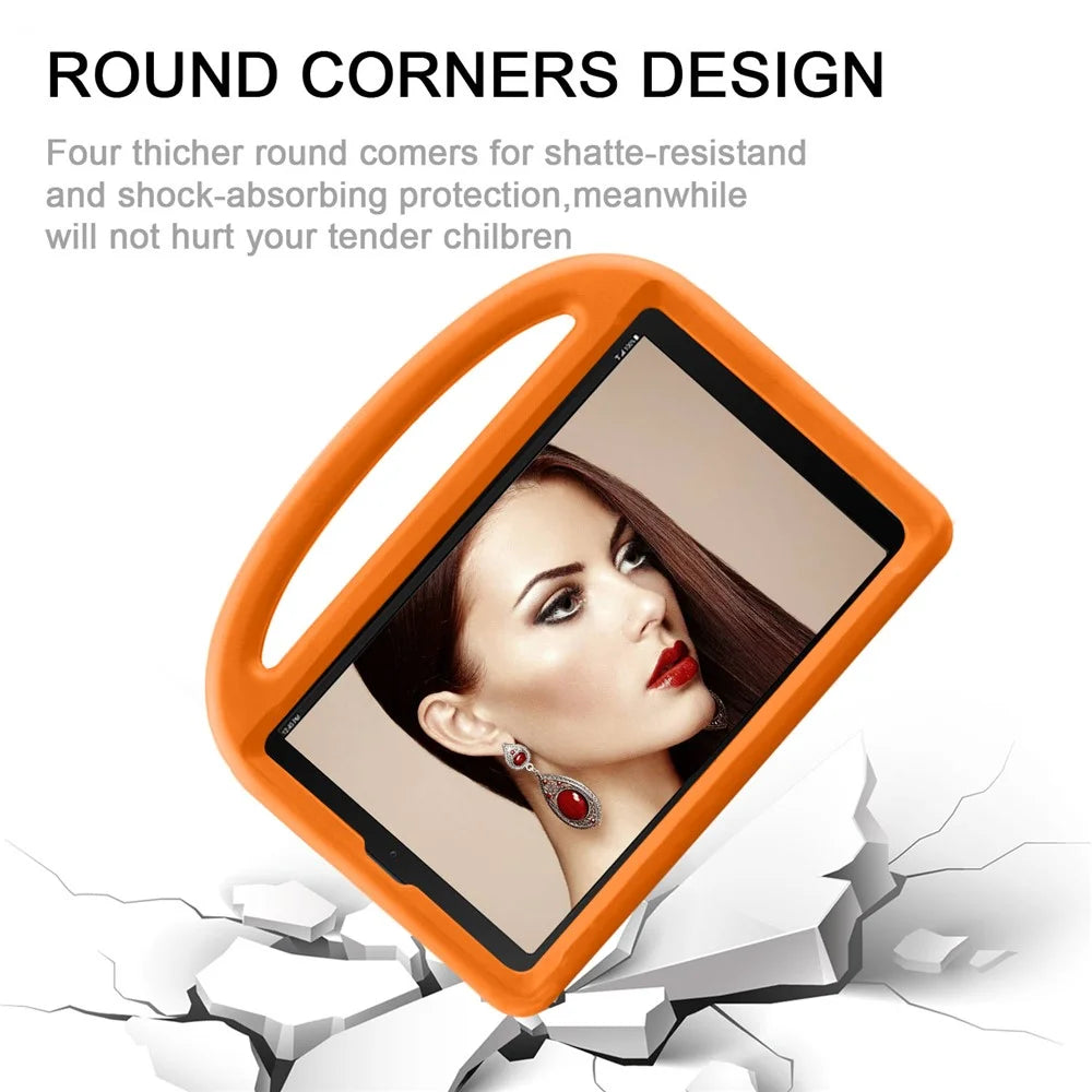 Sparrow Design Shockproof Kids Friendly EVA Casing for Samsung Galaxy Tab A 10.1 (2019) - Orange - 5