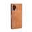 DG.MING Retro Style Leather Wallet Stand Case for Samsung Galaxy Note 10 Plus/Note 10 Plus 5G Brown - 3
