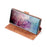 DG.MING Retro Style Leather Wallet Stand Case for Samsung Galaxy Note 10 Plus/Note 10 Plus 5G Brown - 5