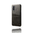 Double Card Slots PU Leather Coated Hard Plastic Case for Samsung Galaxy Note 10 / Note 10 5G - Black - 3