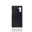 Double Card Slots PU Leather Coated Hard Plastic Case for Samsung Galaxy Note 10 / Note 10 5G - Black - 5