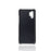 Double Card Slots PU Leather Coated Hard Plastic Case for Samsung Galaxy Note 10 Plus / Note 10 Plus 5G - Black - 5
