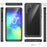 REDPEPPER IP68 Waterproof Phone Case for Samsung Galaxy Note 10 Plus [Support Fingerprint Unlock] [Clear Back] - Black - 4