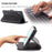 CASEME 013 Series Auto-absorbed Flip Leather Wallet Shell for Samsung Galaxy Note 10 Plus/10 Plus 5G - Black - 6