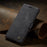 CASEME 013 Series Auto-absorbed Flip Leather Wallet Shell for Samsung Galaxy Note 10 Plus/10 Plus 5G - Black - 7