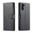 LC.imeeke Leather Stand Wallet Stand Phone Case Cover for Samsung Galaxy Note 10/Note 10 5G - Black - 1
