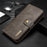 DG.MING Detachable Split Leather Wallet Cover + PC Hard Shell for Samsung Galaxy Note 10 / Note 10 5G - Grey - 3