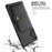 For Samsung Galaxy Note 10 Plus/Note 10 Plus 5G PU Leather Coated TPU Wallet Kickstand Phone Shell (Built-in Magnetic Sheet) - Black - 7