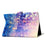 Pattern Leather Tablet Case for Samsung Galaxy Tab A 10.1 (2019) - Light and Snowflake - 4