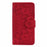 Imprint Mandala Flower Stand Wallet Leather Case Shell Cover for Samsung Galaxy A50/A50s/A30s - Red - 5