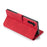 DG.MING Retro Style Leather Wallet Stand Case for Samsung Galaxy Note 10/Note 10 5G -  Red - 7