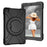 360° Swivel Kickstand PC + Silicone Tablet Casing for Samsung Galaxy Tab A 10.1 (2019) SM-T510 - All Black - 1