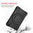 360° Swivel Kickstand PC + Silicone Tablet Casing for Samsung Galaxy Tab A 10.1 (2019) SM-T510 - All Black - 3