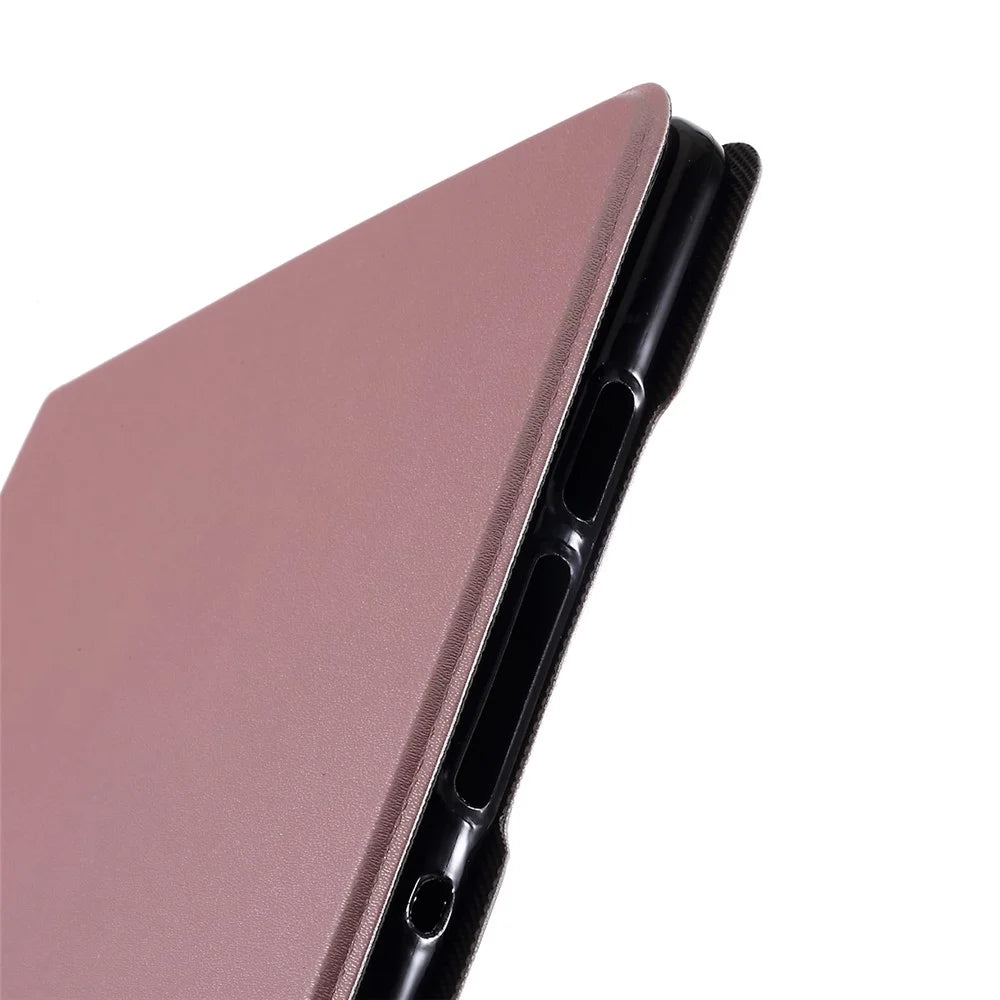 PU Leather Stand Tablet Protective Case for Samsung Galaxy Tab S6 T860 - Rose Gold - 6