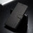 LC.IMEEKE PU Leather Protective Flip Wallet Casing for Samsung Galaxy Note 10 Plus/Note 10 Plus 5G - Black - 4