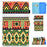 Pattern Printing Card Slots Leather Stand Cover for Samsung Galaxy Tab A 8.0 Wi-Fi (2019) SM-T290 - Triangle - 1