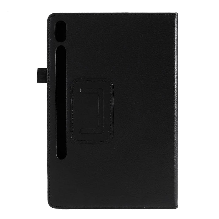 Leather Tablet Stand Cover Case for Samsung Galaxy Tab S6 - Black - 3