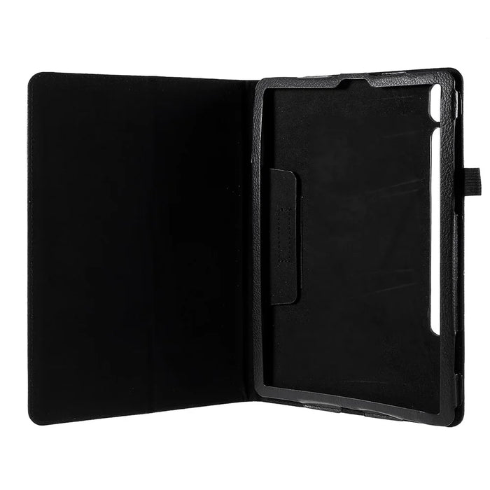 Leather Tablet Stand Cover Case for Samsung Galaxy Tab S6 - Black - 6
