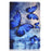 Patterned Leather Card Holder Stand Tablet Case for Samsung Galaxy Tab S6 SM-T860 (Wi-Fi) - Blue Butterfly - 2