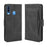PU Leather Phone Case Covering Shell for Samsung Galaxy A20s - Black - 7