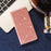 Flash Powder Stand Leather Card Holder Case for Samsung Galaxy A20e - Rose Gold - 6