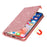 Flash Powder Leather Stand Case with Card Slot for Samsung Galaxy A50 - Rose Gold - 2